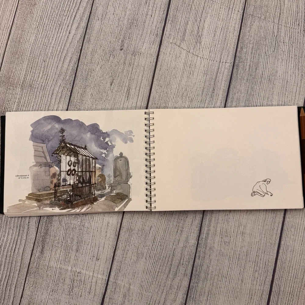 Louis Vuitton Carnet De Voyage Paris Sketchbook Pencil & Postcards 1994 Rare